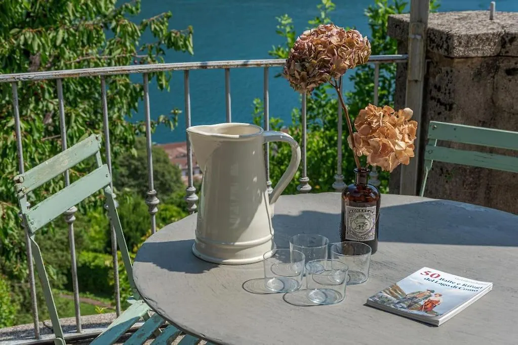 Suite In Villa Emilia- Amazing Lake View 切尔诺比奥 公寓
