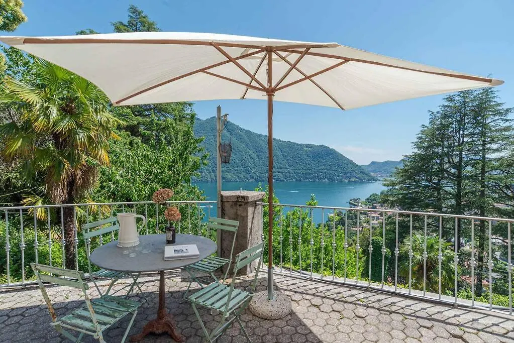 公寓 Suite In Villa Emilia- Amazing Lake View 切尔诺比奥